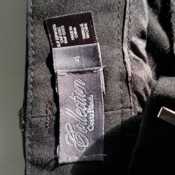 Black Women's Trousers, Straight Leg, Size 4, Costa Blanca. New - Picture 8 of 16